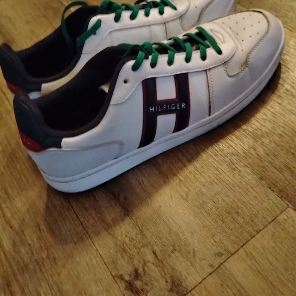 Tommy Hilfiger Shoes White And Green